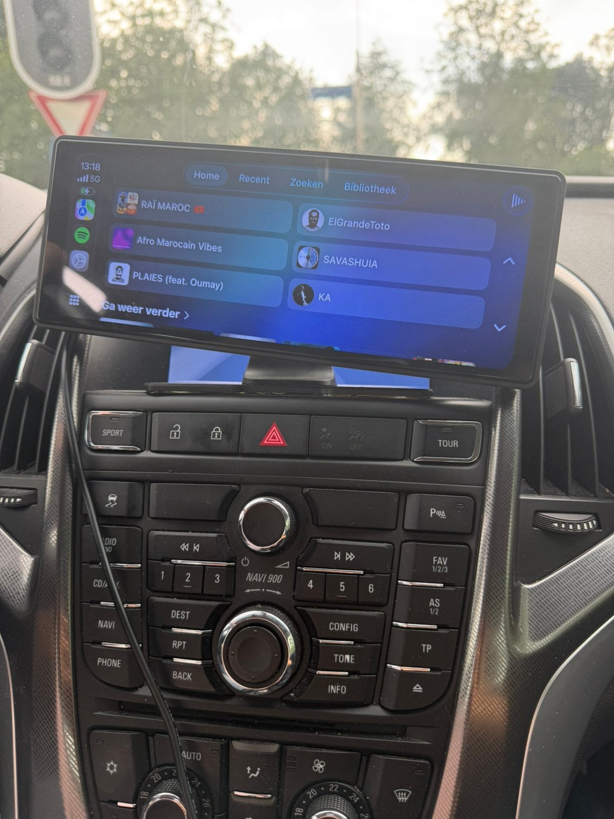 Carplay scherm, Ophalen of Verzenden