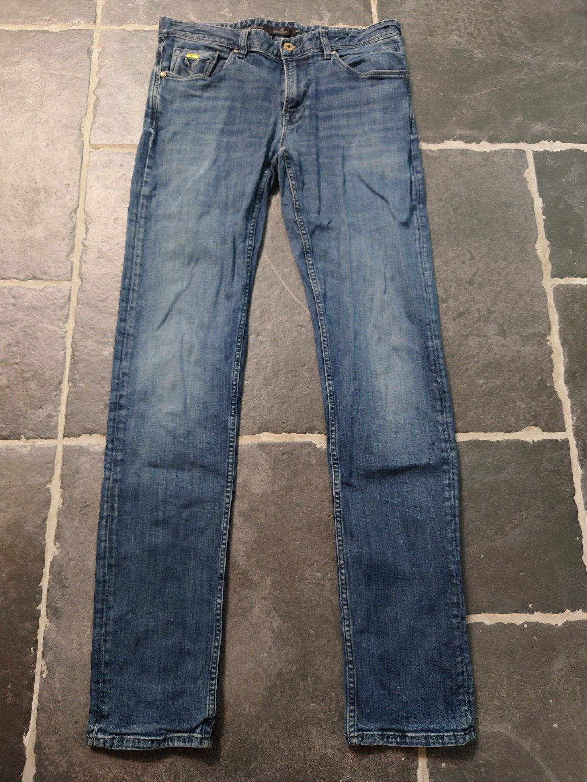 Vanguard, V7 Rider Regular Straight, W33 L36, blauw Rob3336, Blauw, Ophalen of Verzenden, Zo goed als nieuw, Vanguard