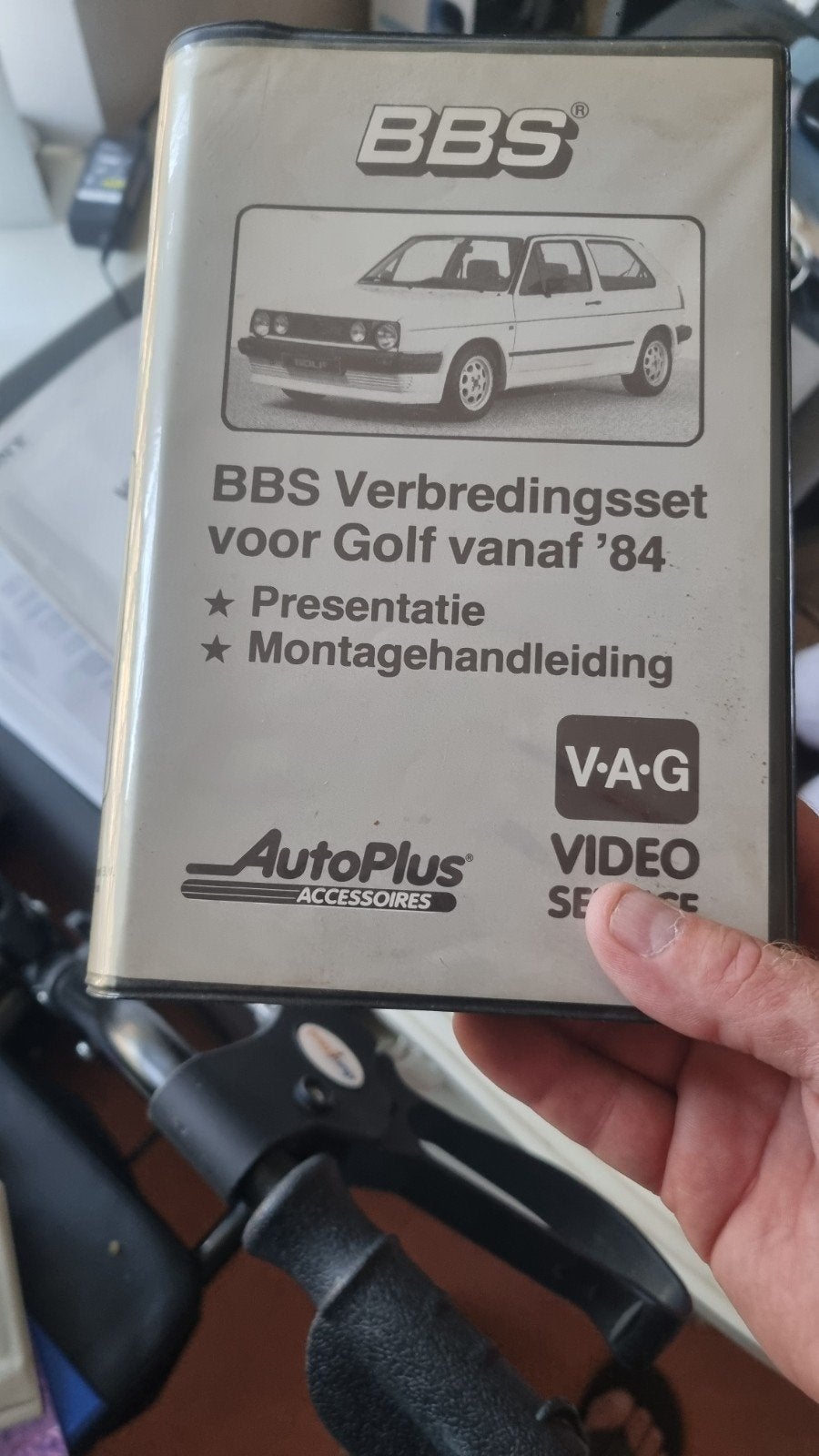BBS Verbredingsset voor Golf vanaf '84 VHS - Presentatie, Gebruikt, Documentaire, Alle leeftijden, VHS