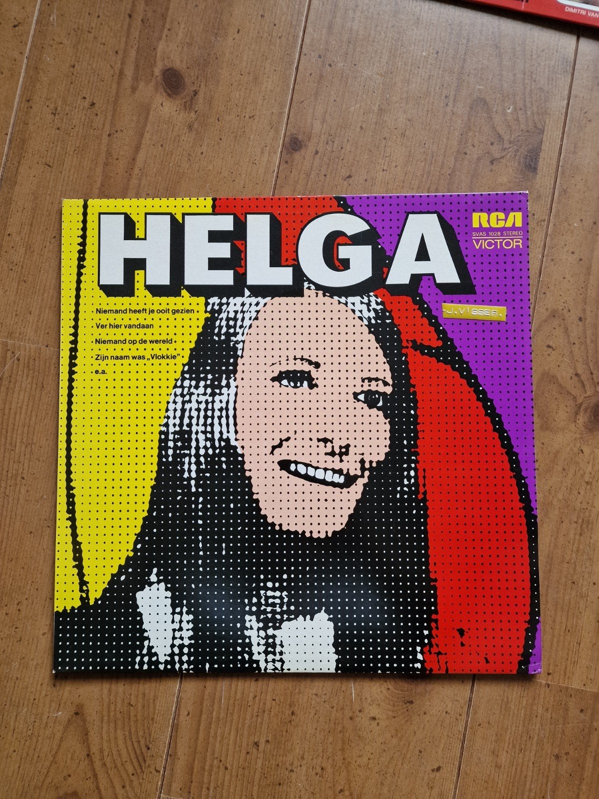 Helga niemand heeft je ooit gezien lp vinyl piraat piraten, Ophalen of Verzenden, LP