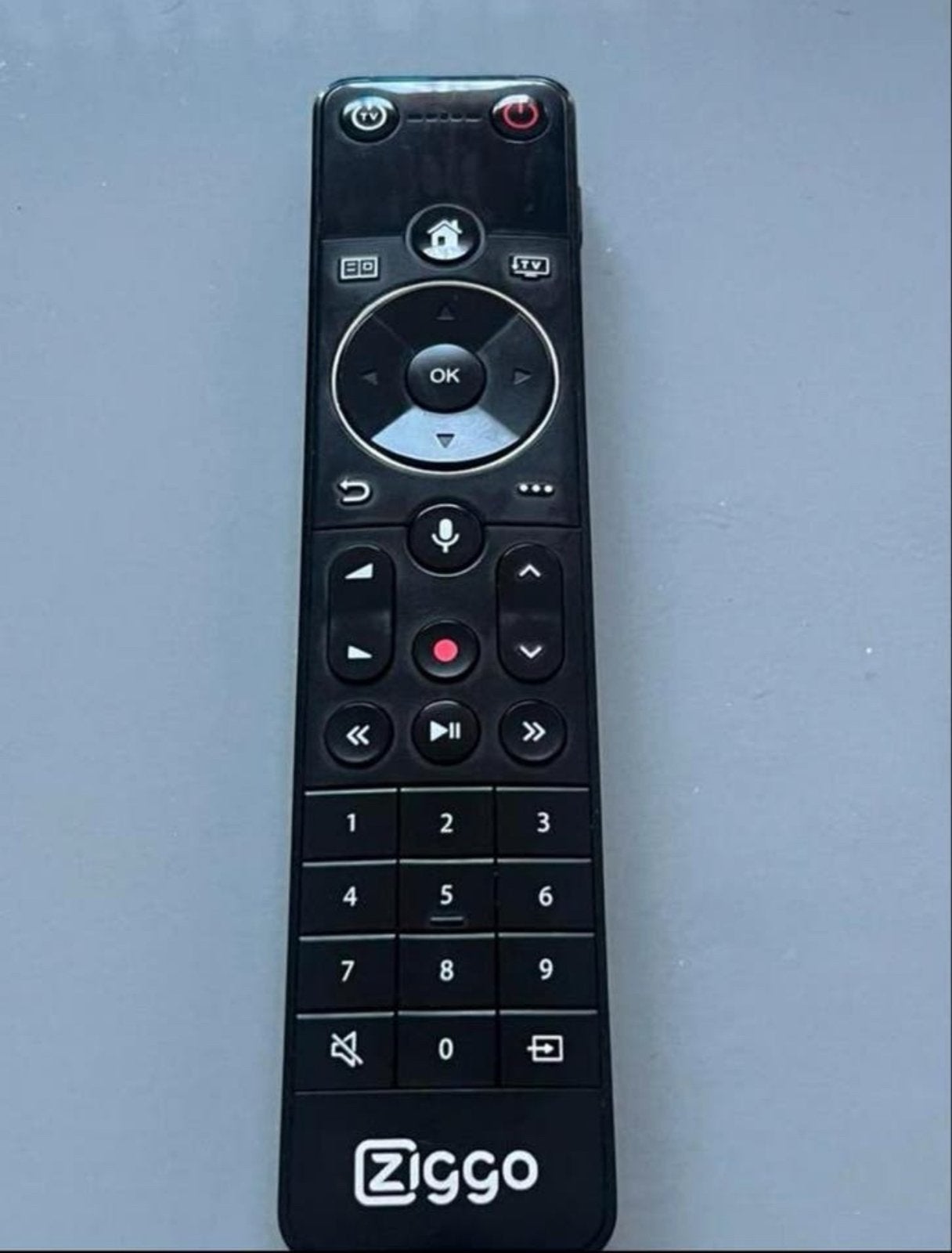 Ziggo afstandsbediening - Zo goed als nieuw, Audio, Tv en Foto, Afstandsbedieningen, Ophalen of Verzenden, Zo goed als nieuw, Origineel