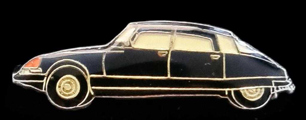 Citroën DS 19 pin-zwart epoxy, Verzamelen, Speldjes, Pins en Buttons, Verzenden, Nieuw, Transport, Speldje of Pin