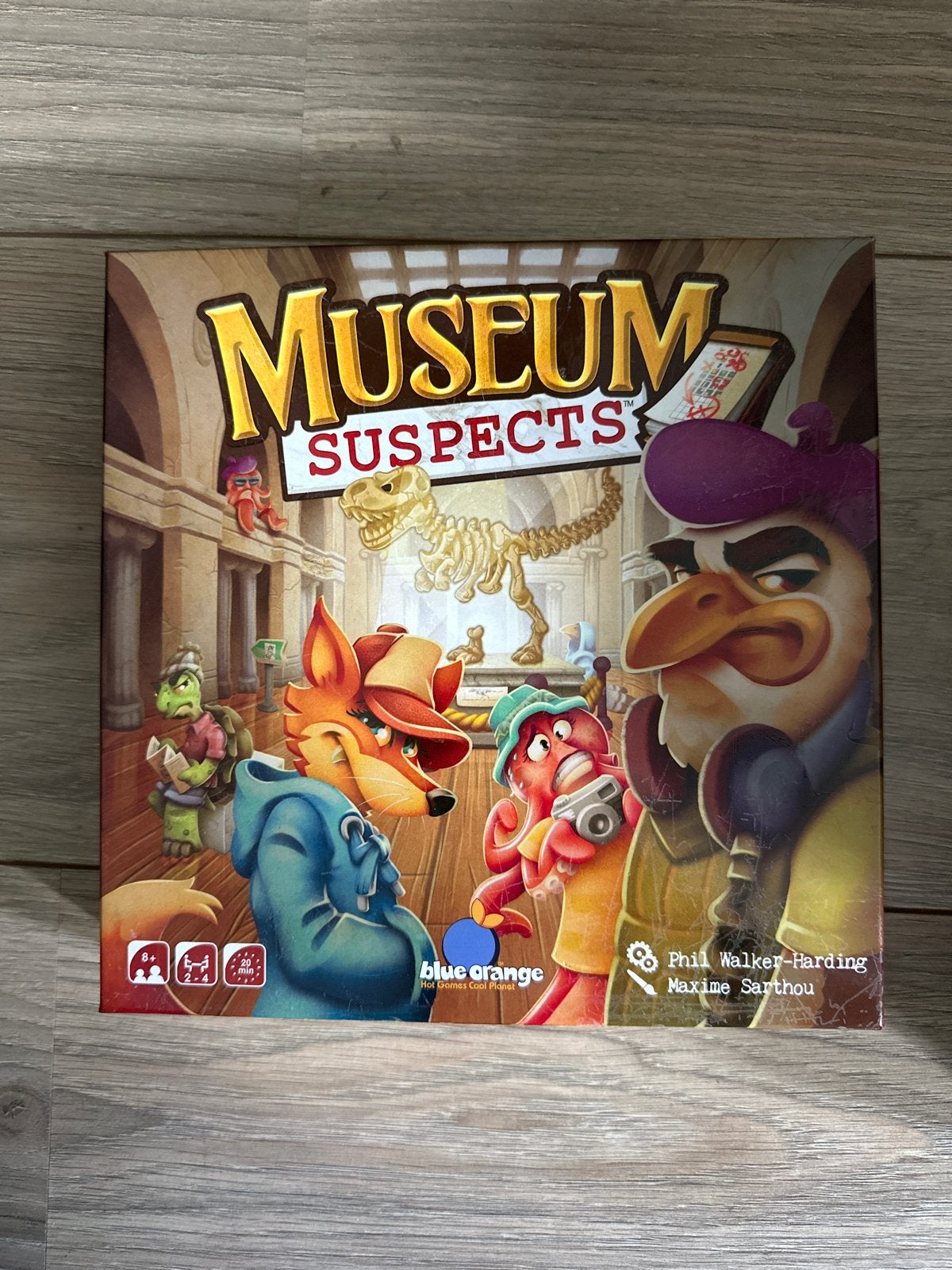 Museum Suspects - Leuk kinder detective spel, Drie of vier spelers, Ophalen of Verzenden, Gebruikt