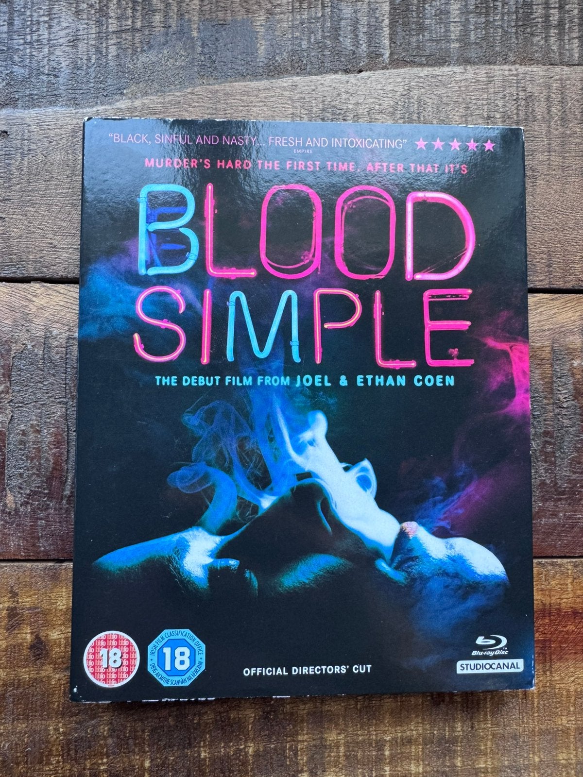 BLURAY - Blood Simple (met slipcover), Cd's en Dvd's, Blu-ray, Vanaf 18 jaar, Engels, Verzenden, Film