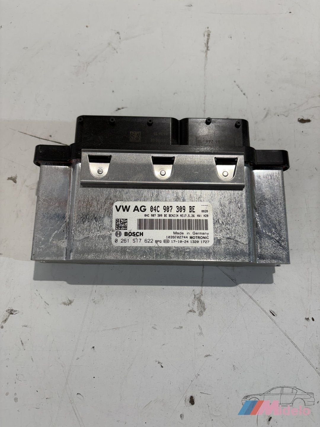 VW POLO 2G COMPUTER MOTORMANAGEMENT 04C907309BE, Gebruikt, -, Volkswagen, -
