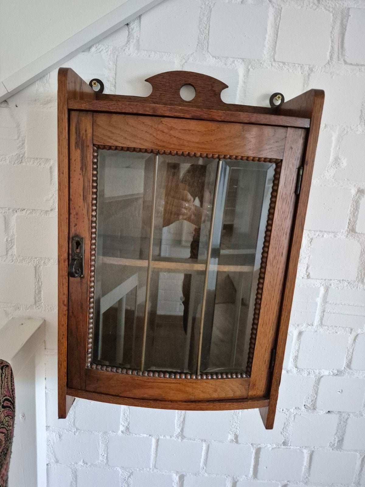 Oud hang kastje, Antiek en Kunst, Curiosa en Brocante, Ophalen