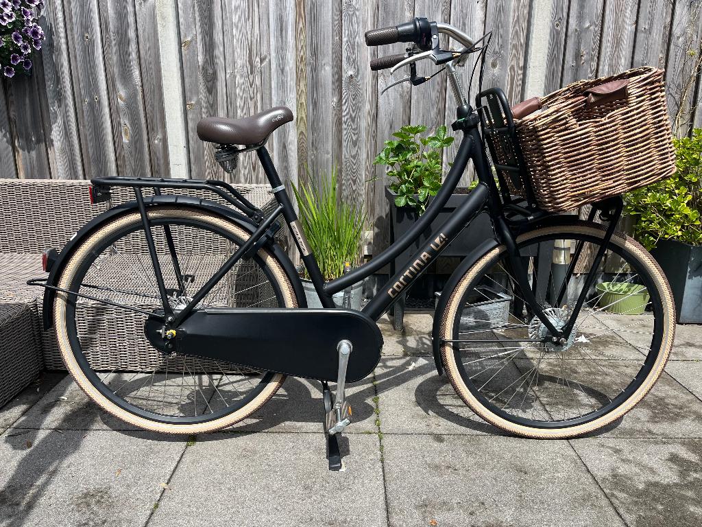 Cortina U4 stadsfiets, 7 versnellingen, maat 50, Gebruikt, Versnellingen, 50 tot 53 cm, Trommelrem