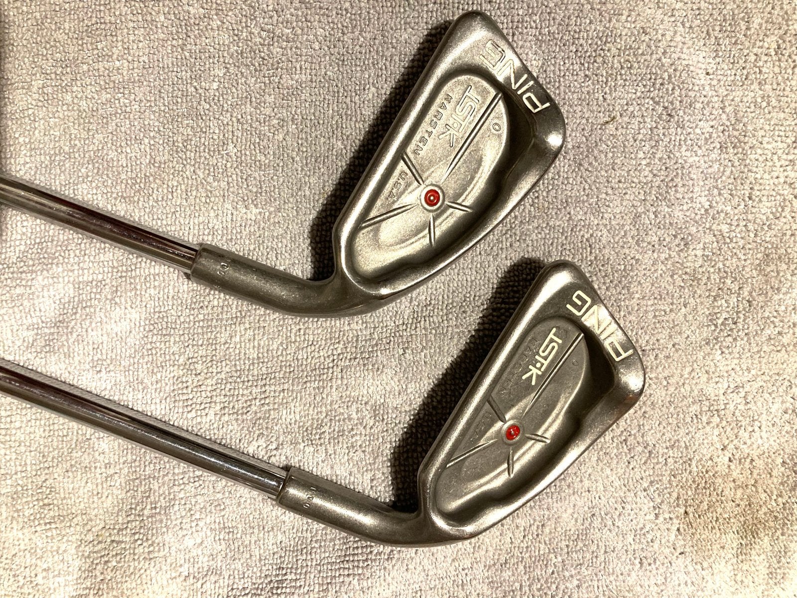Ping ISI-K golfclubs met een originele Ping Sundaybag!, Sport en Fitness, Golf, Ophalen, Gebruikt, Set, Ping
