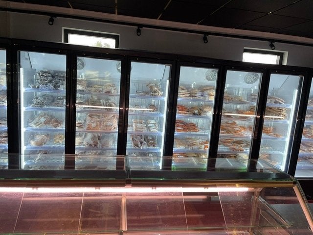 vries en koel vitrine met Glazen Deuren en slagerij complee, Ophalen, Gebruikt, Koelen en Vriezen