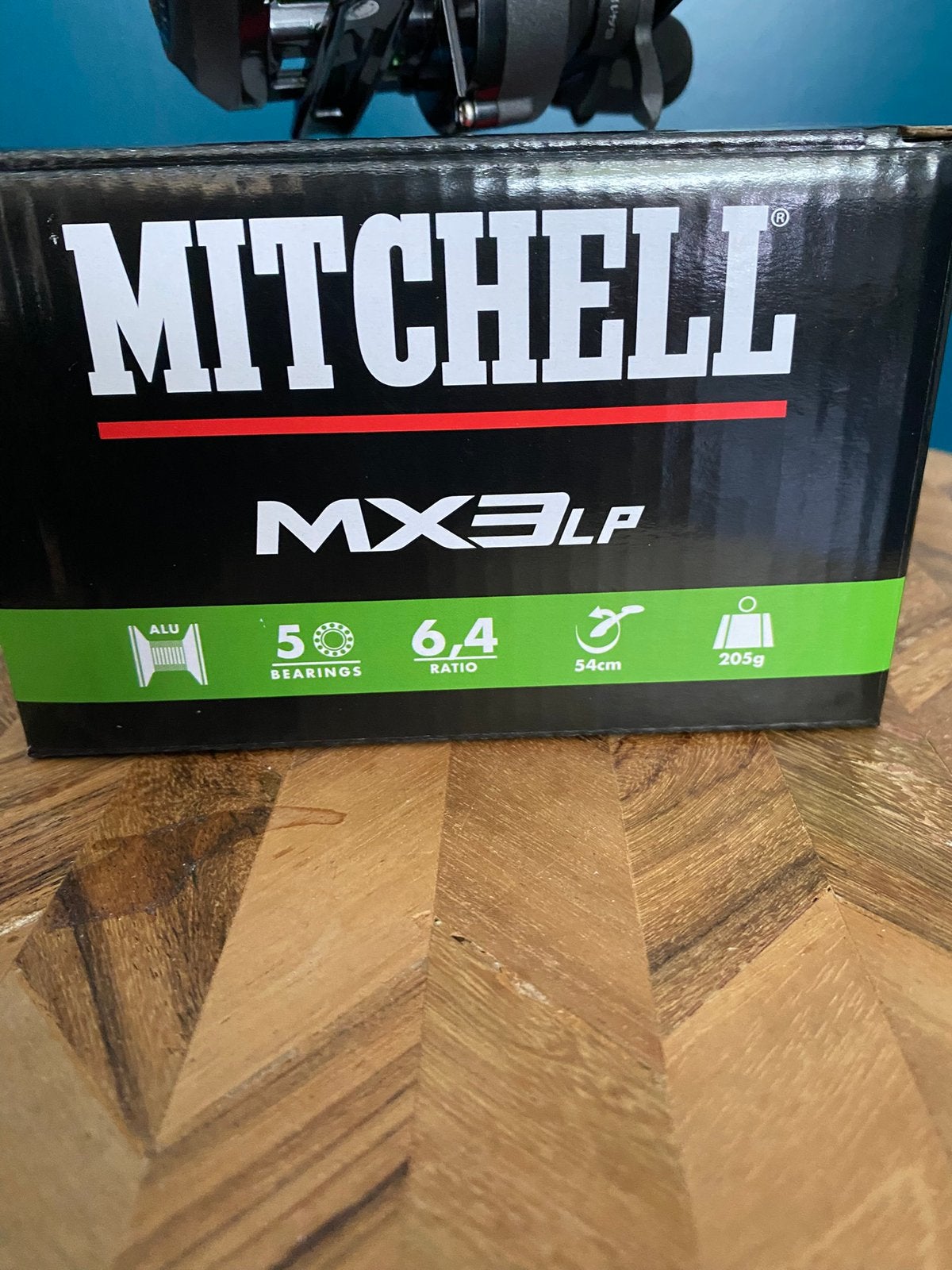 Mittchell MX3 Baitcast reel low profile, Watersport en Boten, Hengelsport | Roofvissen, D, Molen, Nieuw, Ophalen of Verzenden