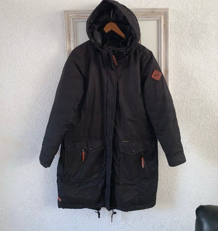 Khujo Vittoria winterjas dames - Maat XL, Ophalen of Verzenden, Zo goed als nieuw, Maat 46/48 (XL) of groter, Zwart