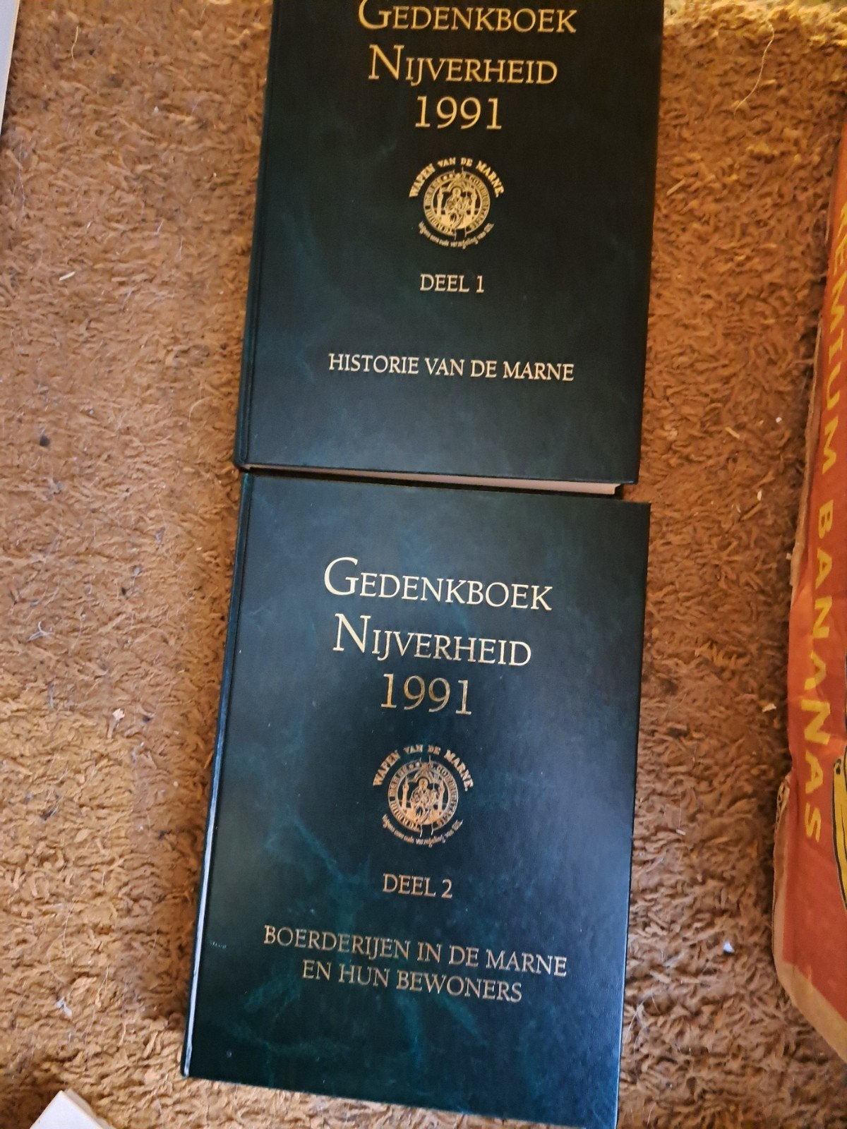 Gedenkboek Nijverheid 1991 - Deel 1 & 2 (Marne), Boeken, Europa, Ophalen of Verzenden, 20e eeuw of later, Onbekend