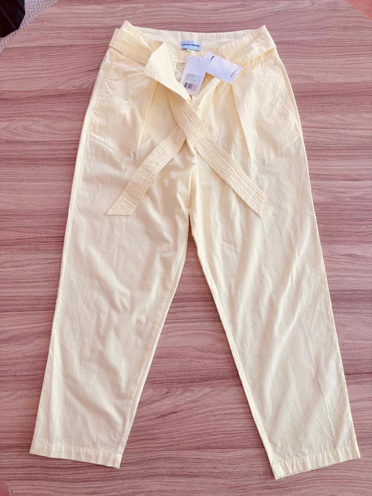 Antik Batik broek lichtgeel M nieuw met label katoen, Kleding | Dames, Maat 38/40 (M), Geel, Ophalen of Verzenden, Zo goed als nieuw