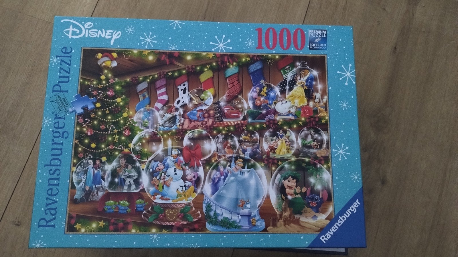 Ravensburger Disney Kerstpuzzel 1000 stukjes, Hobby en Vrije tijd, Denksport en Puzzels, Ophalen, 500 t/m 1500 stukjes, Zo goed als nieuw