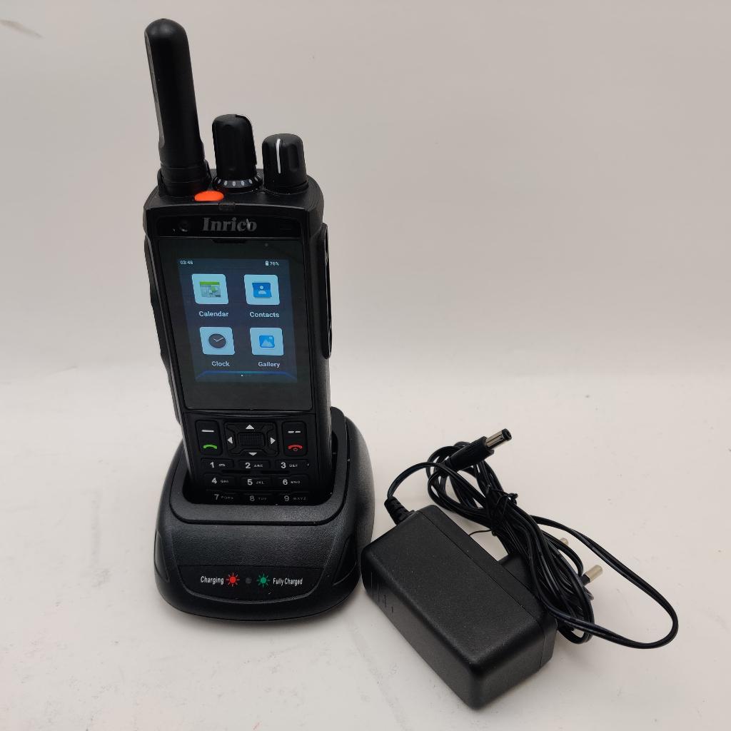 Inrico s380 4G portofoon zello Duo Sim + laadstation €189.99, I, Ophalen of Verzenden, Portofoon of Walkie-talkie, I