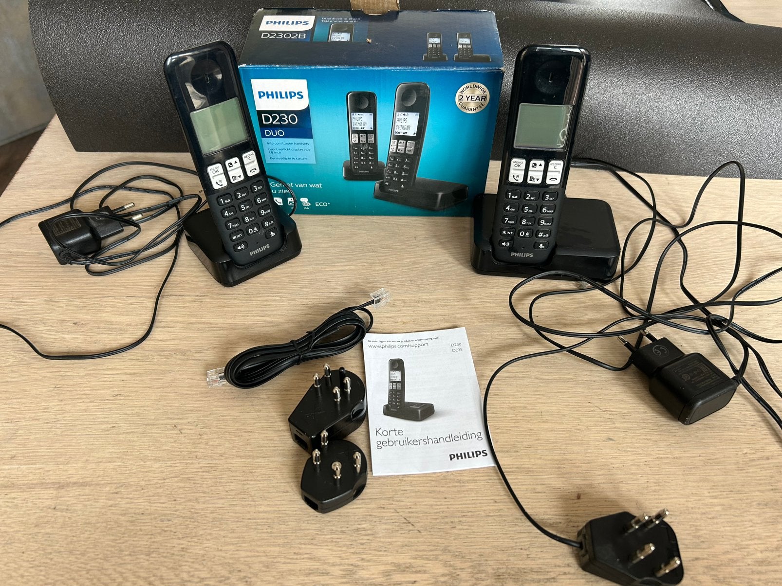 Philips draadloze tekefoon, Telecommunicatie, Vaste telefoons | Handsets en Draadloos, Ophalen of Verzenden, Zo goed als nieuw