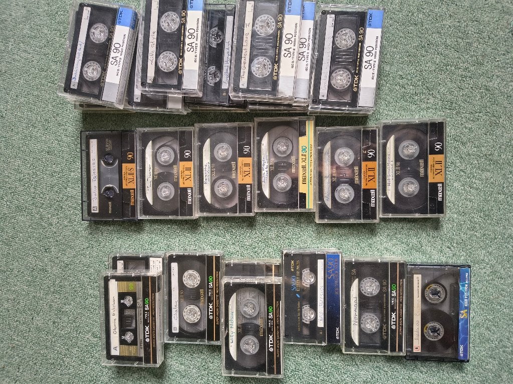Cassette Bandjes, Ophalen, Gebruikt, Overige genres, Met bewaardoos, rek of koffer