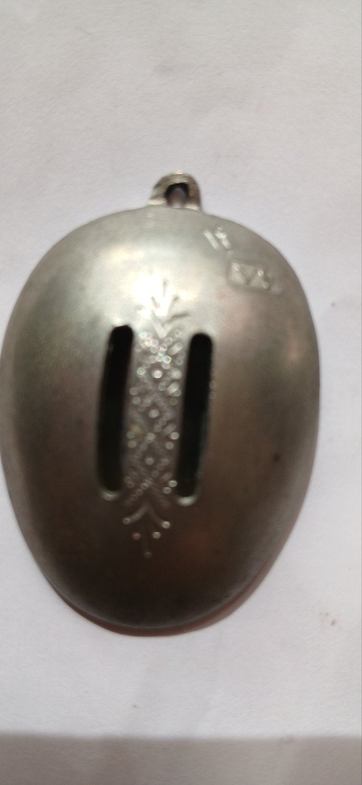 vintage samische sjamanentrommel hanger, Ophalen of Verzenden, Gebruikt, Zilver