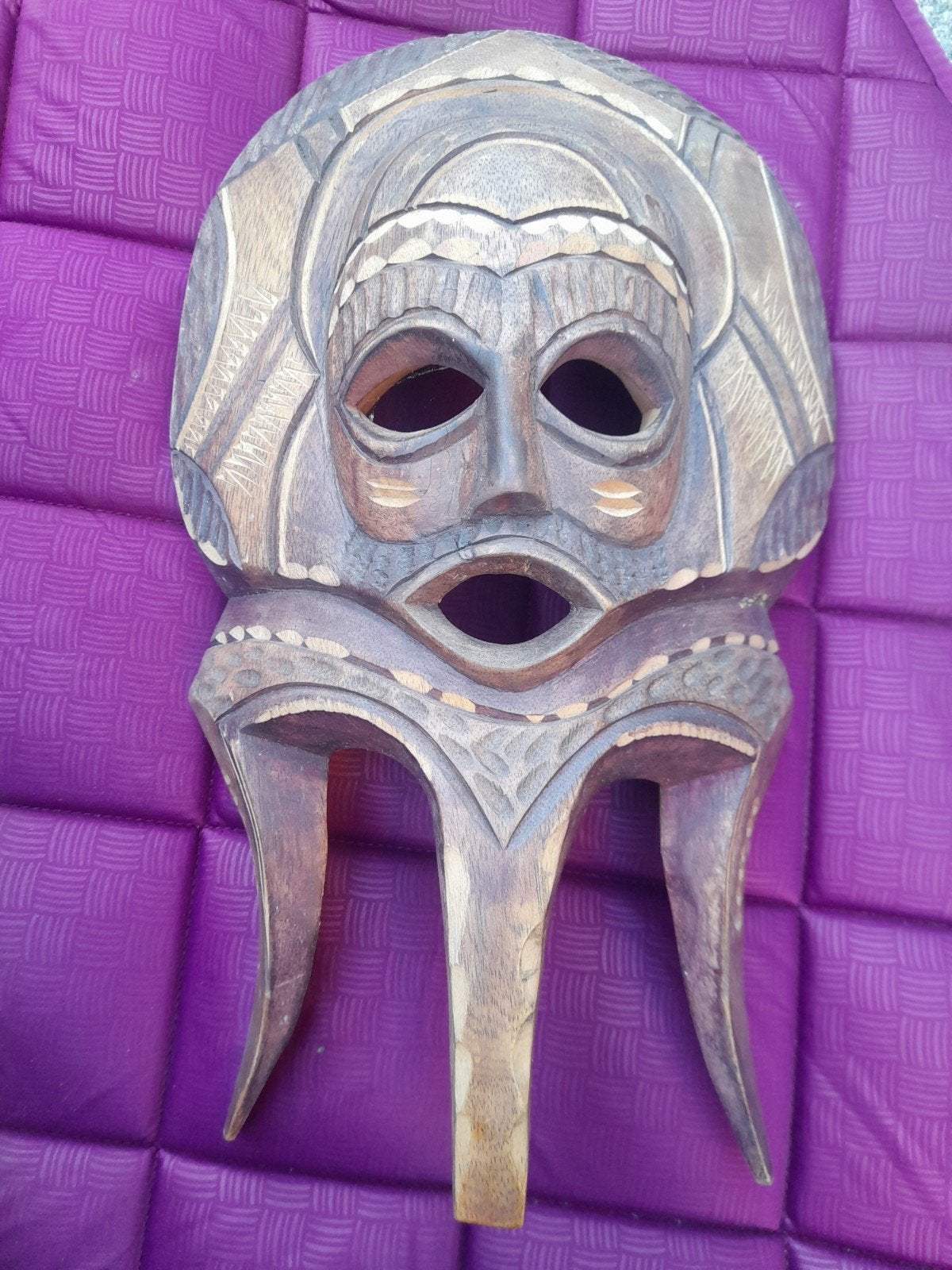 Houten masker, Ophalen of Verzenden