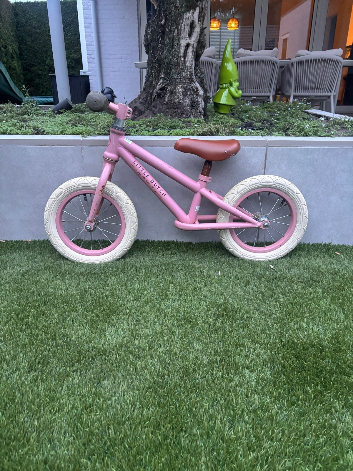 Little Dutch Roze Loopfiets - Zo goed als nieuw, Ophalen, Zo goed als nieuw, Loopfiets
