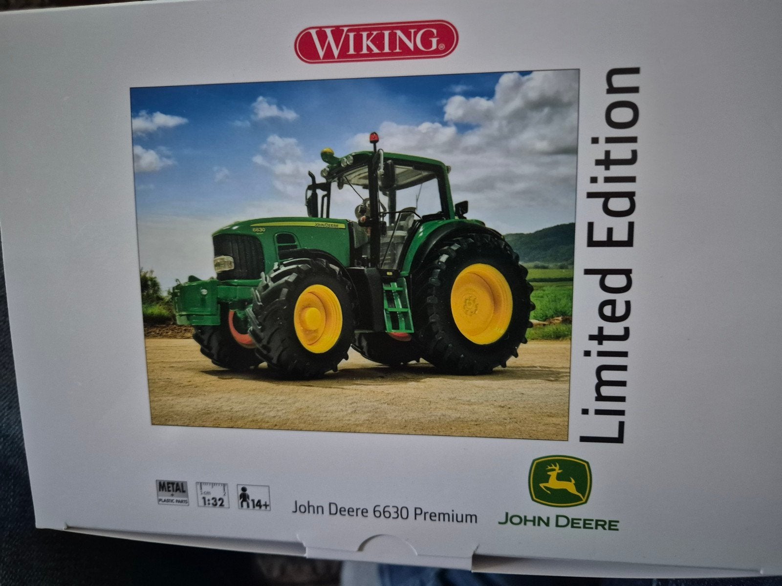 Wiking John Deere 6630 Premium Limited Edition 1:32, Ophalen of Verzenden, Nieuw, Overige typen, Overige merken