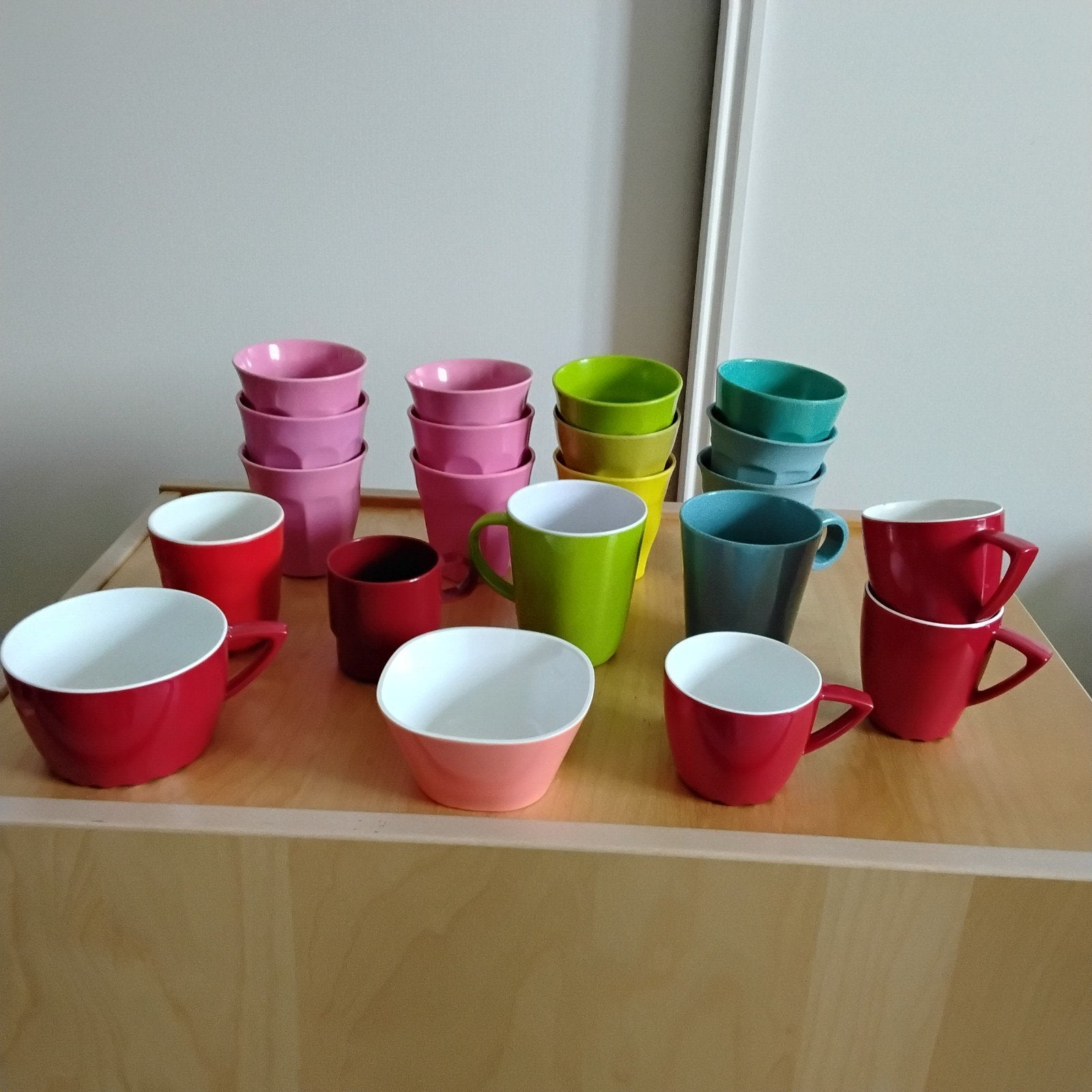 21 stuks Camping servies Mepal, Hema e.a., Caravans en Kamperen, Ophalen of Verzenden