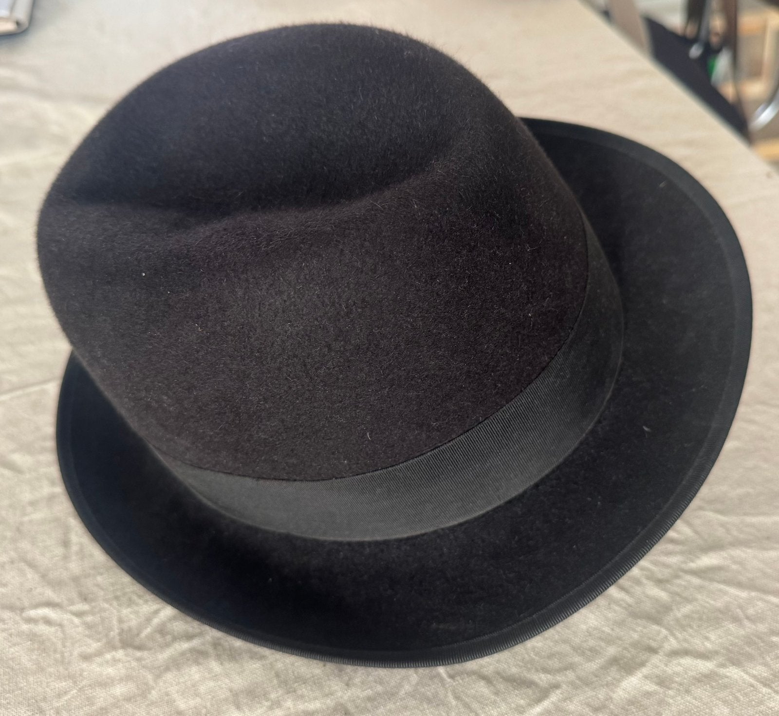 Borsalino vilten hoed, Ophalen, Zo goed als nieuw, One size fits all