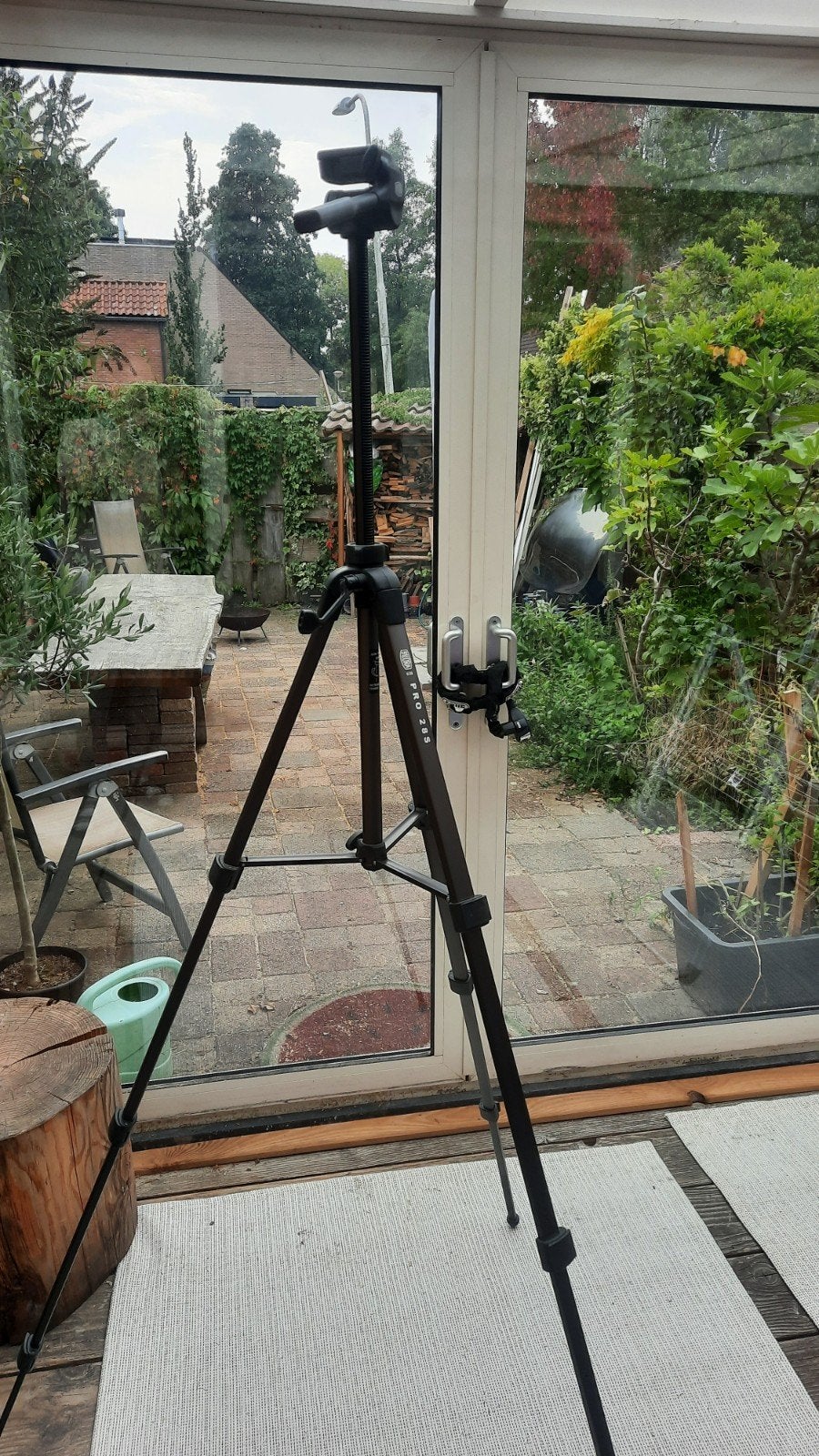Bilora Foto Statief 928 Pro 28S - 195cm Hoog Driepoot, Gebruikt, Bilora, 175 cm of meer, Met waterpas