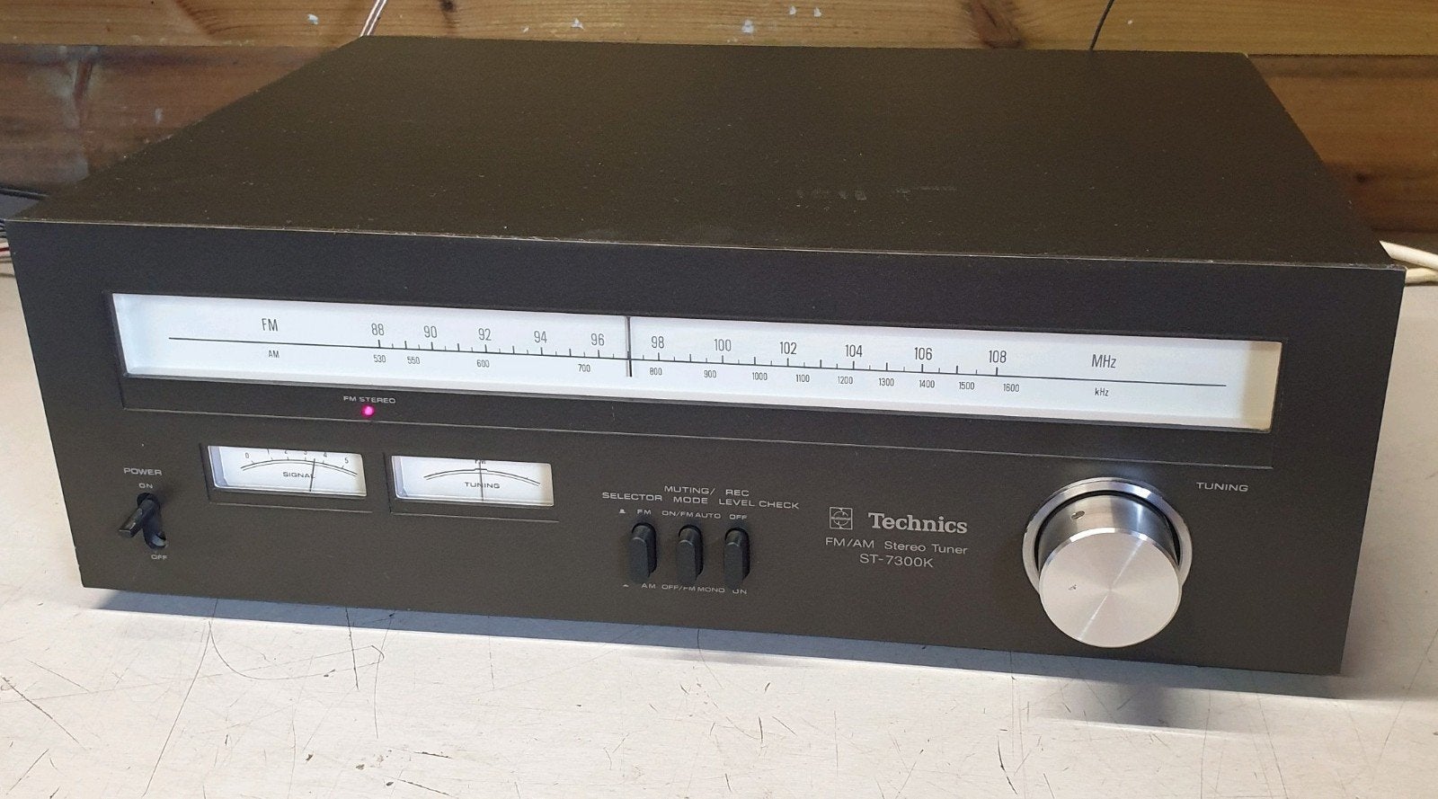 Technics tuner st-7300k Topstaat! Vintage 1978, Ophalen of Verzenden