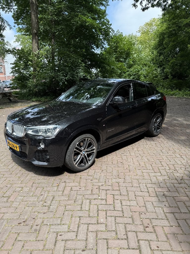 BMW X4 Xdrive 30D 2016 Zwart High Executive & M Sport Pakket, Auto's, Automaat, Euro 6, 2993 cc, Leder