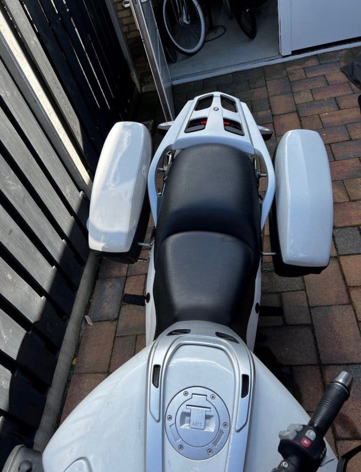 BMW R1200RT politiekoffers met aangepaste RVS-dragers, Motoren, Ophalen of Verzenden, Gebruikt