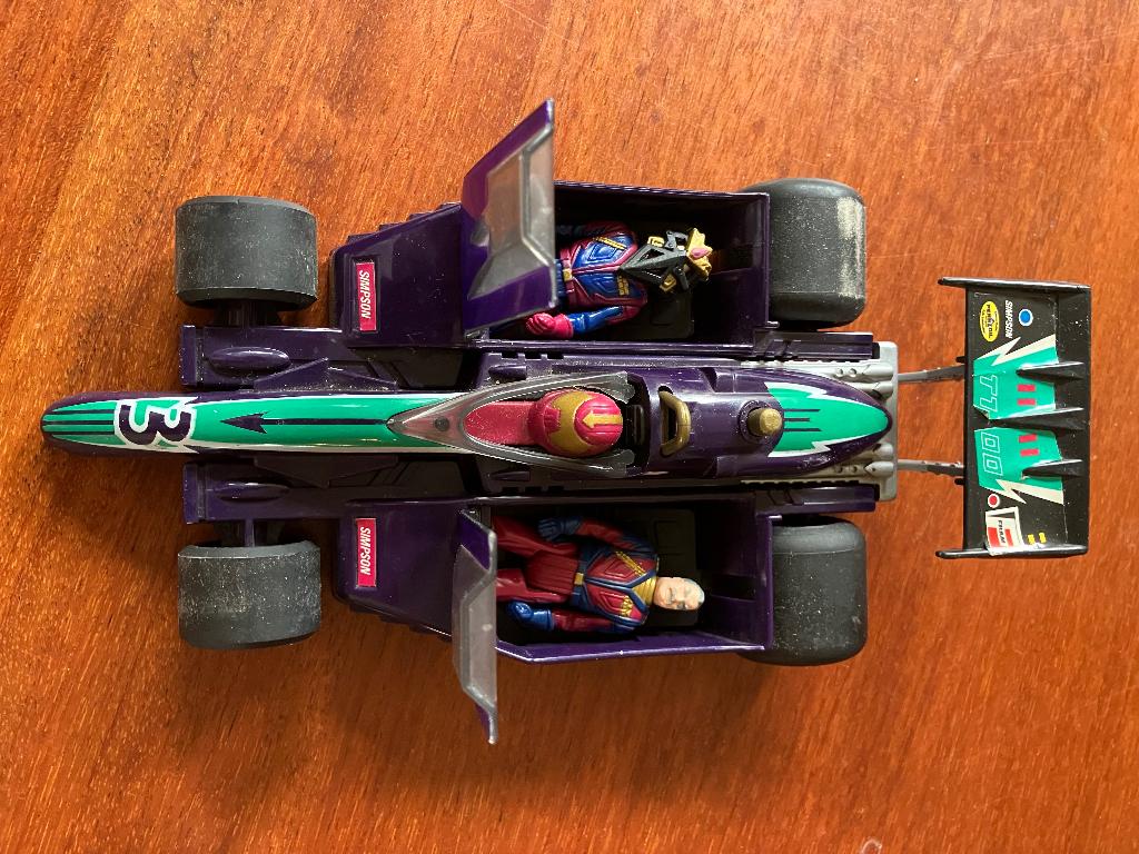 M.A.S.K. raceauto Buzzard & Miles & Maximus Mayhem, Ophalen of Verzenden, Gebruikt