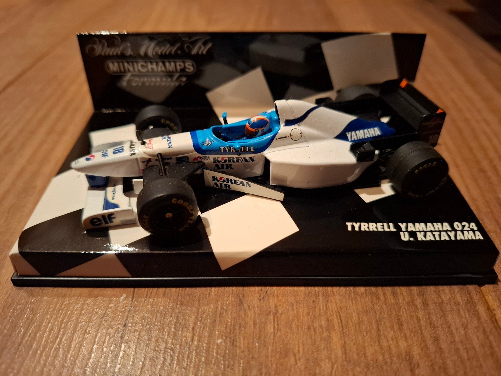 Minichamps Tyrrell Yamaha 024 U. Katayama Formule 1, Ophalen of Verzenden, Zo goed als nieuw, Auto, MiniChamps