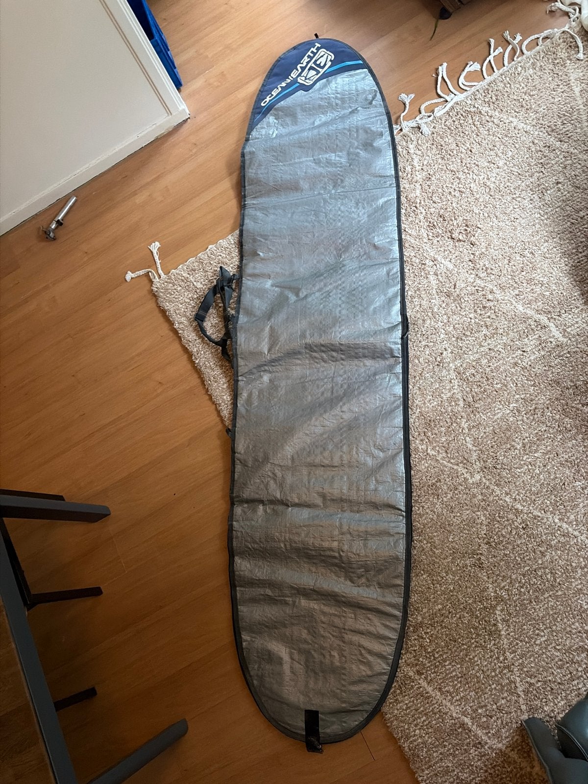 Ocean & Earth Boardbag Longboard 9’0 - 9’4 Surfboardtas, Watersport en Boten, Ophalen of Verzenden, Gebruikt, Shortboard, Met draagtas