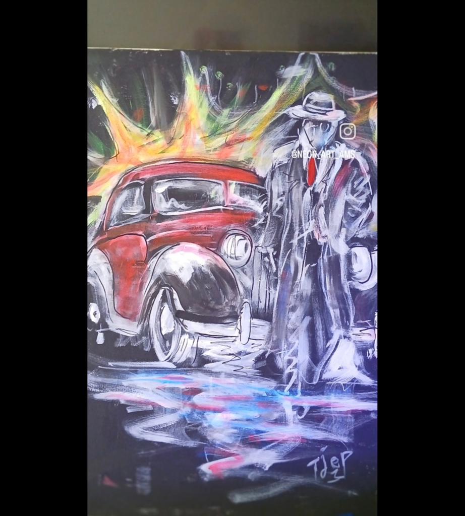 50 x 60 cm – €195
Geen praatjes. Geen regels. Alleen stijl,, Ophalen of Verzenden