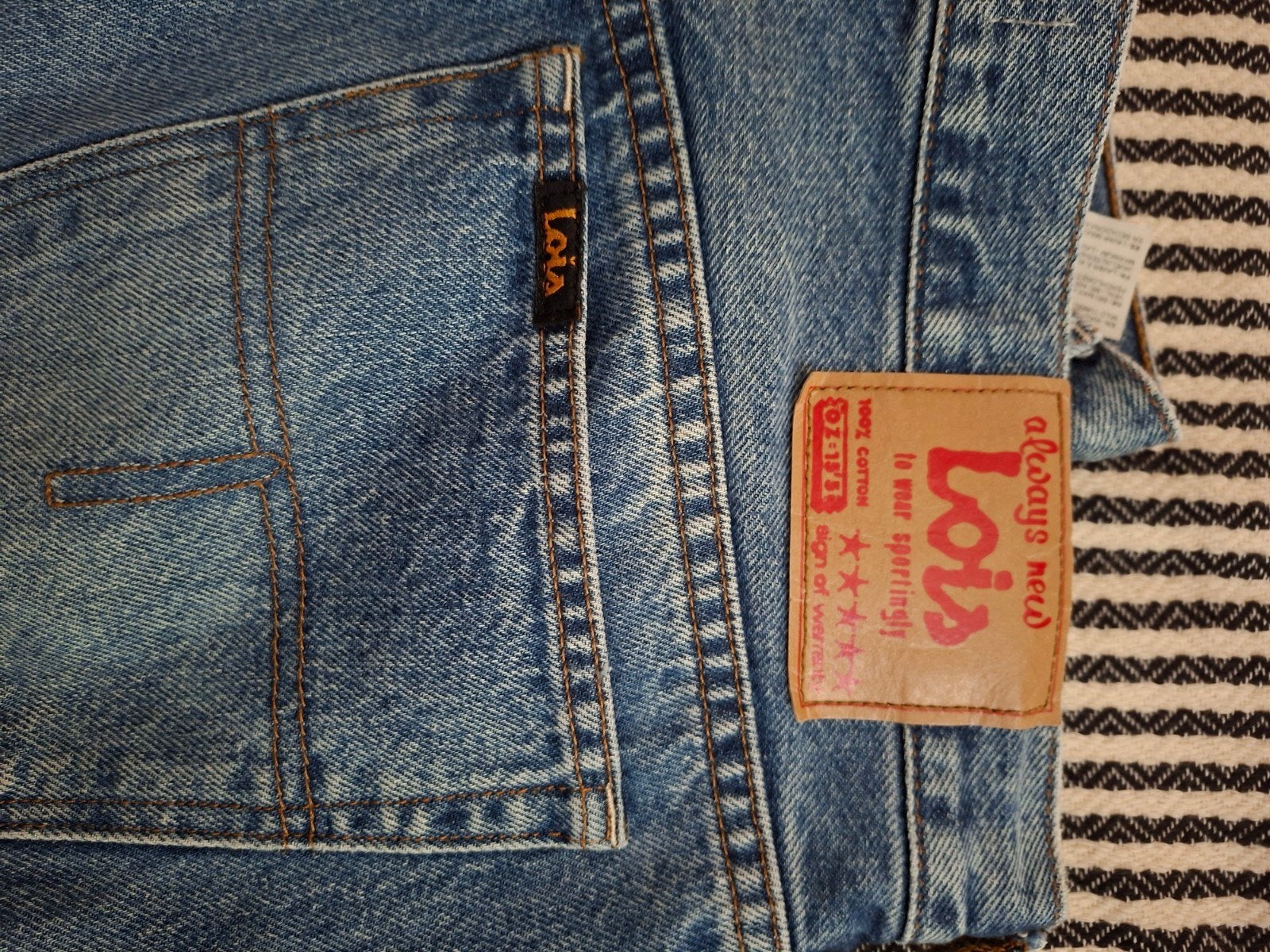 Lois Jeans MT 32 Lengte 34 - Nieuw, iets te klein, Ophalen of Verzenden, Nieuw, Blauw