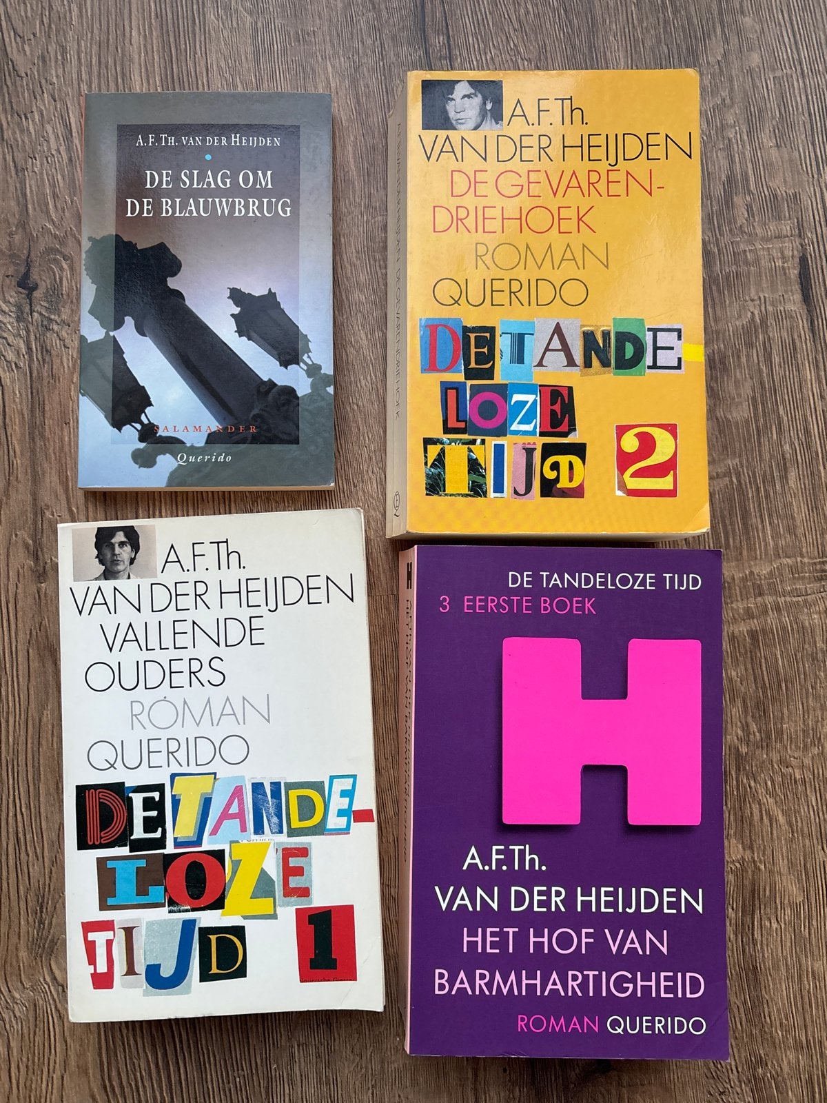 A.F.Th. van der Heijden - Tandeloze Tijd (deel 0, 1, 2, 3), Ophalen of Verzenden, Gelezen, Nederland