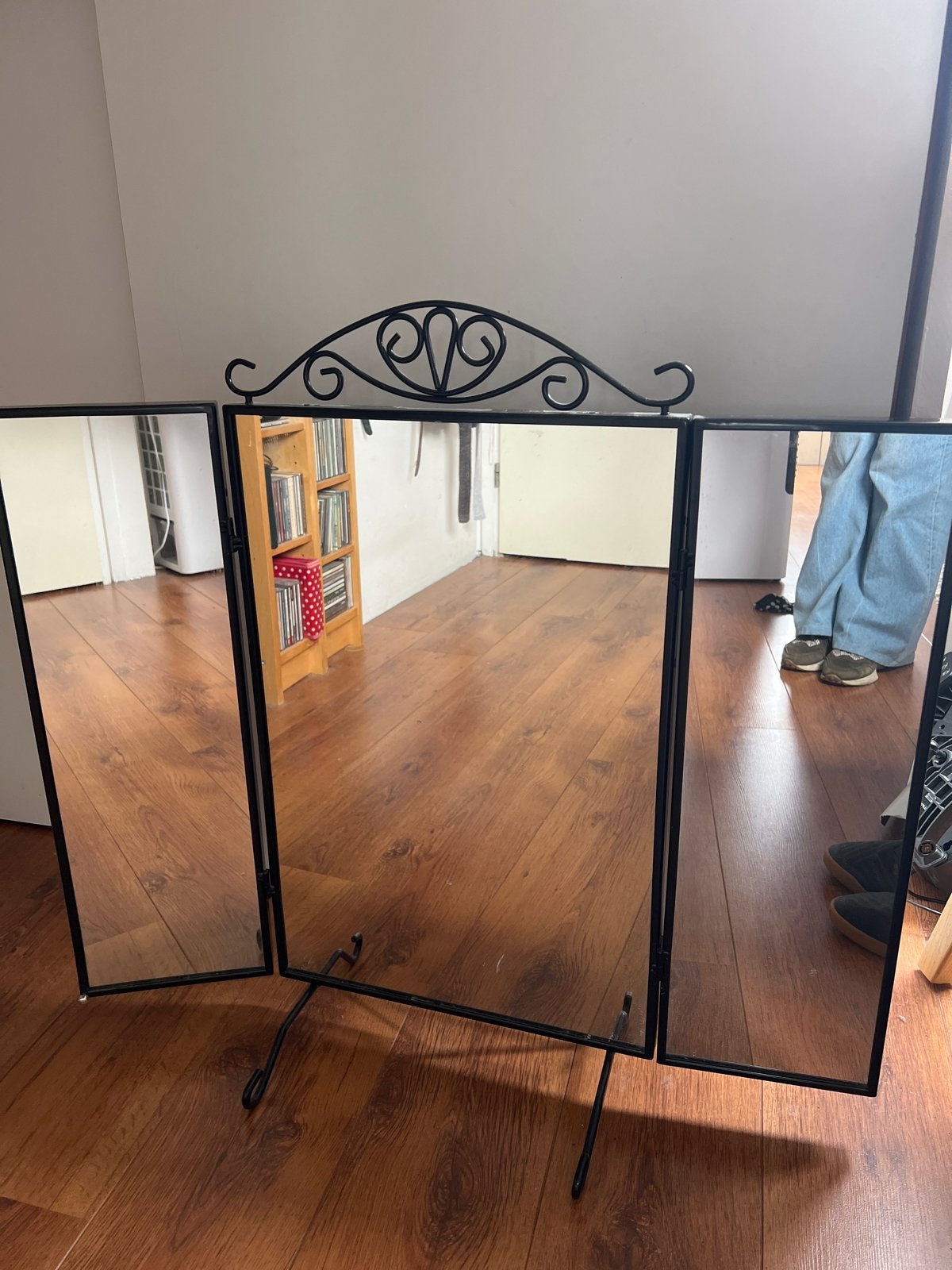 IKEA Staande Make-up Spiegel voor Kaptafel, Ophalen, Gebruikt, Minder dan 100 cm, Rechthoekig
