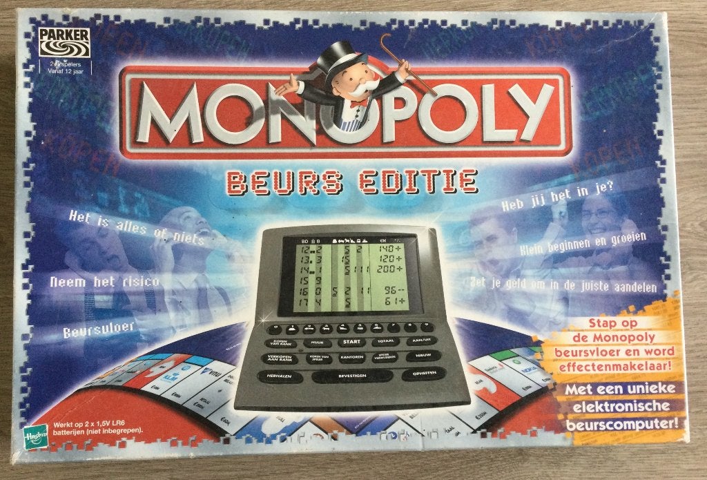 Monopoly Beurs Editie - Compleet Gezelschapsspel, Drie of vier spelers, Ophalen of Verzenden, Gebruikt, Parker