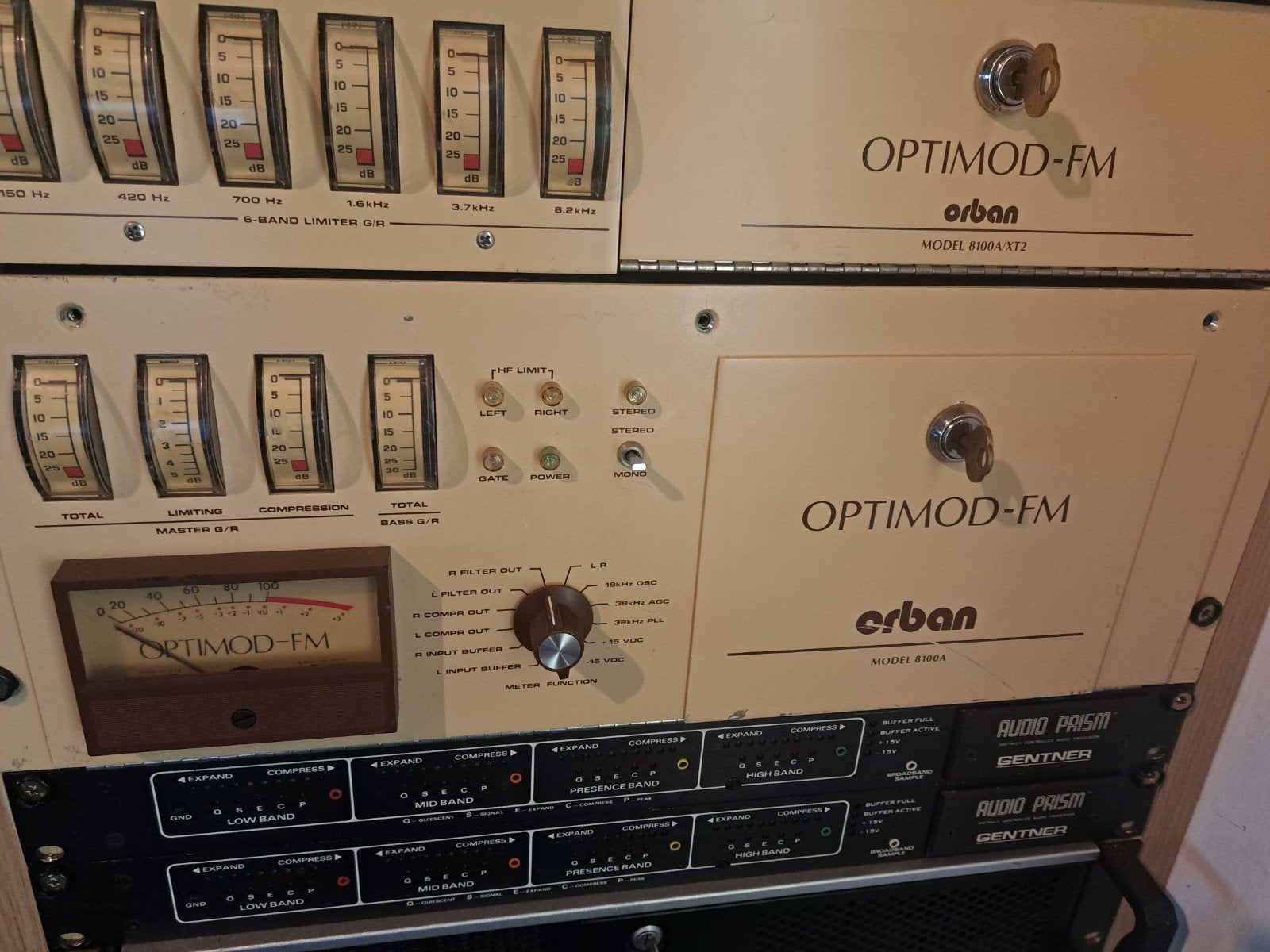Orban Optimod 8100A FM Audio Processor, Ophalen, Gebruikt, Audio
