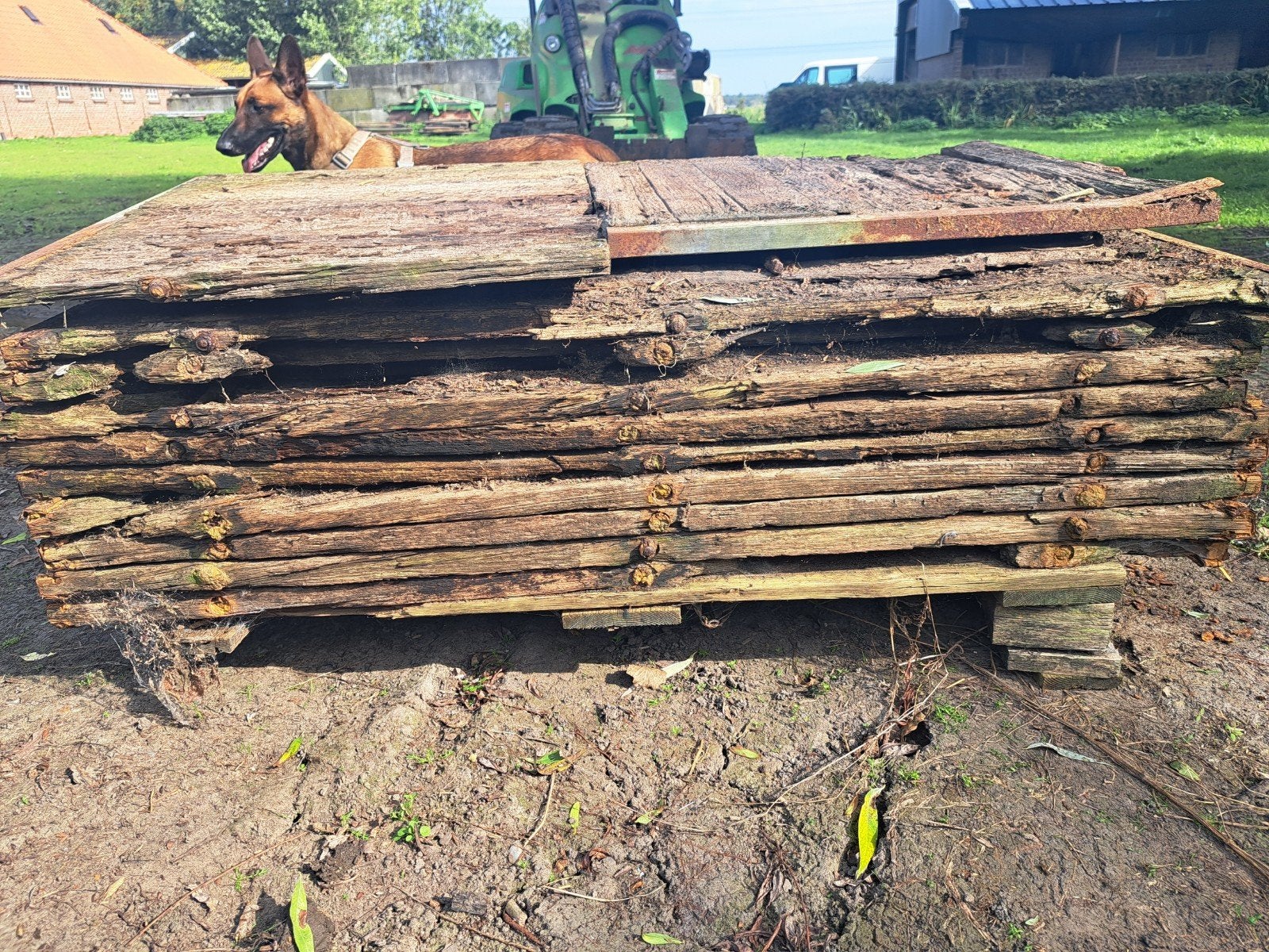 steenschotten, Ophalen, Gebruikt, 25 tot 50 mm, Pallet