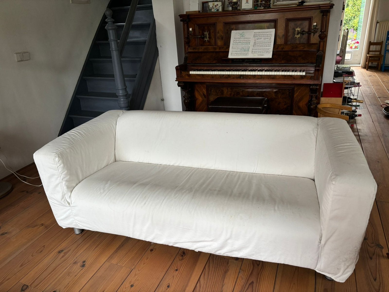 GRATIS BANK, Ophalen, 150 tot 200 cm, Tweepersoons, 75 tot 100 cm