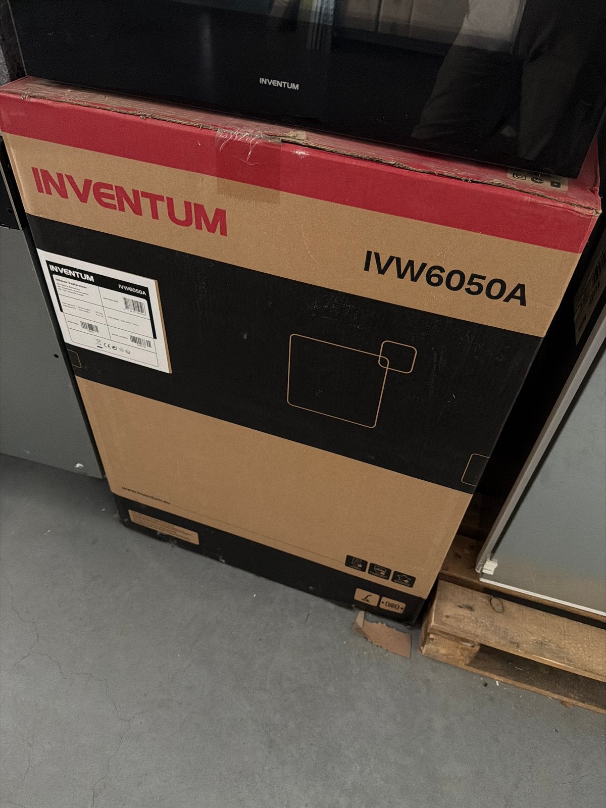 Inventum IVW6050A, Ophalen, Nieuw, Inbouw, Minder dan 85 cm