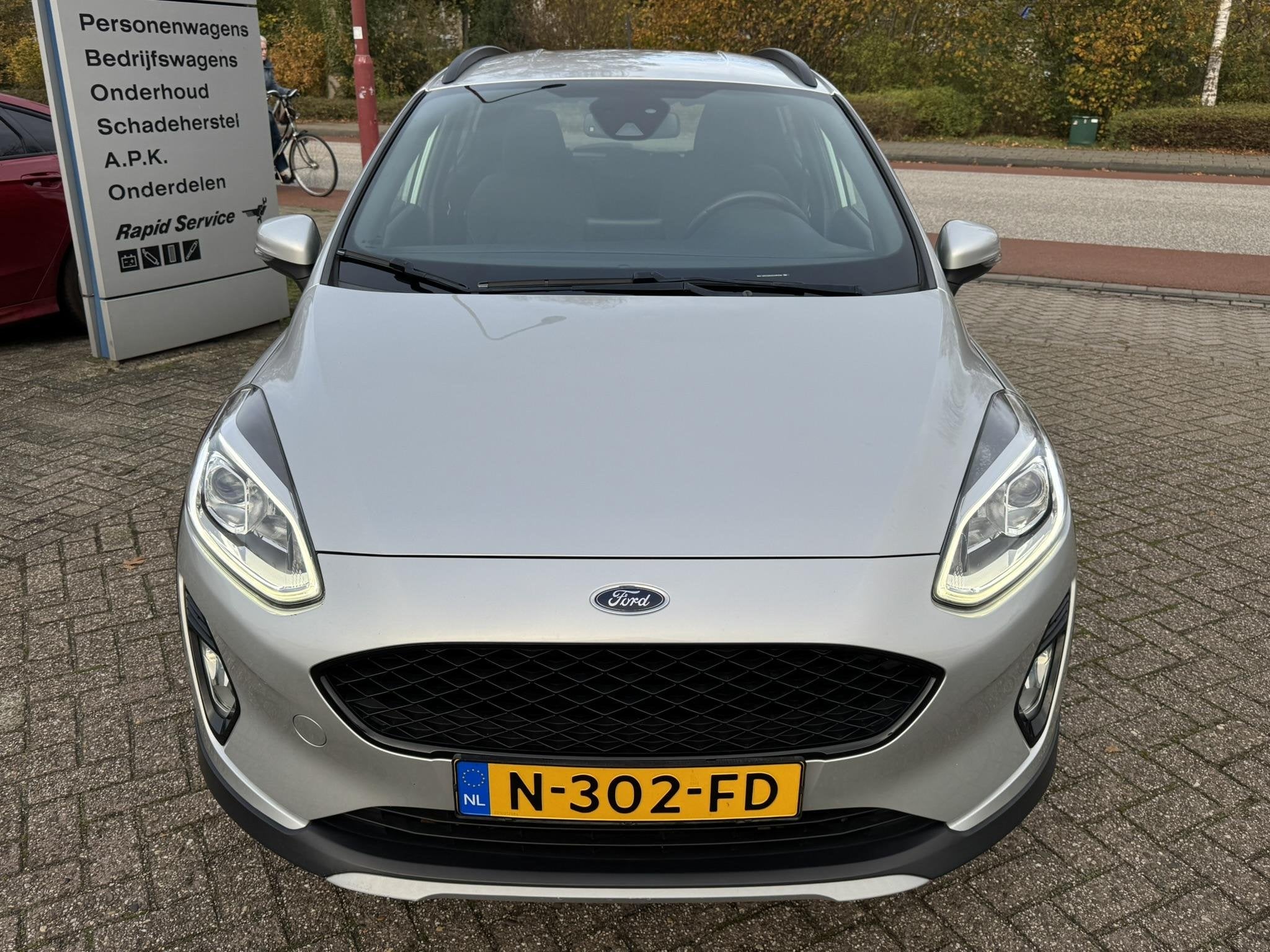 Ford Fiesta 1.0 EcoBoost Active X 95pk 18 inch velgen | Stoe, Voorwielaandrijving, Stof, Gebruikt, Euro 6