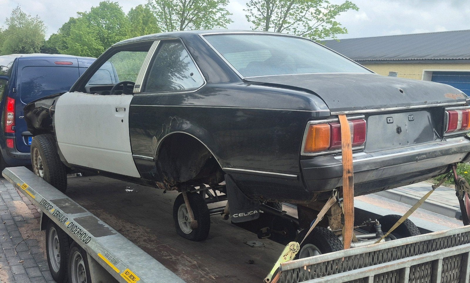 Toyota celica ta40 ra40 casco gezocht 1980-1982, Auto-onderdelen, Ophalen, Gebruikt, Toyota
