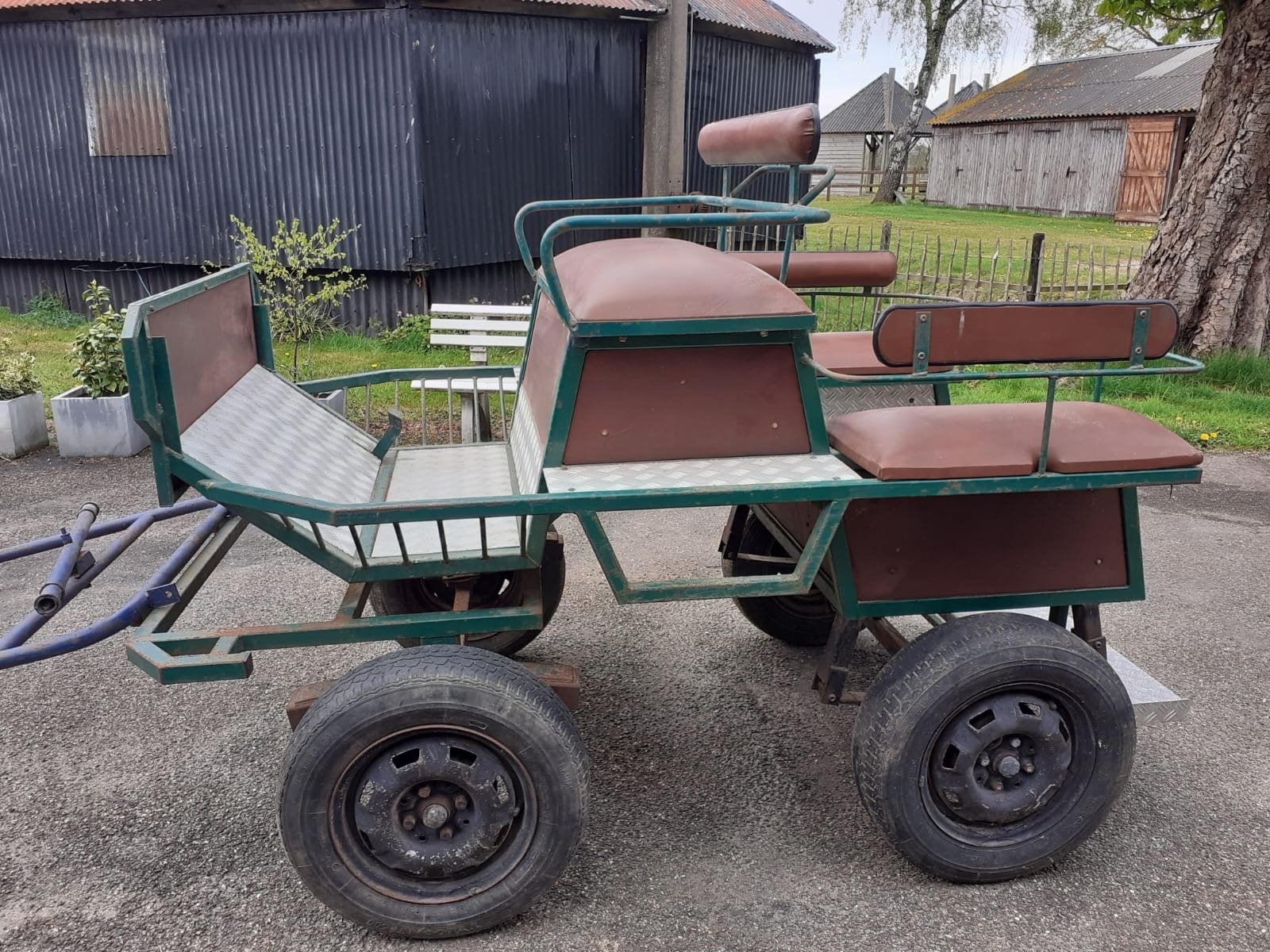 Mooie menwagen, Gebruikt, Paard of Pony