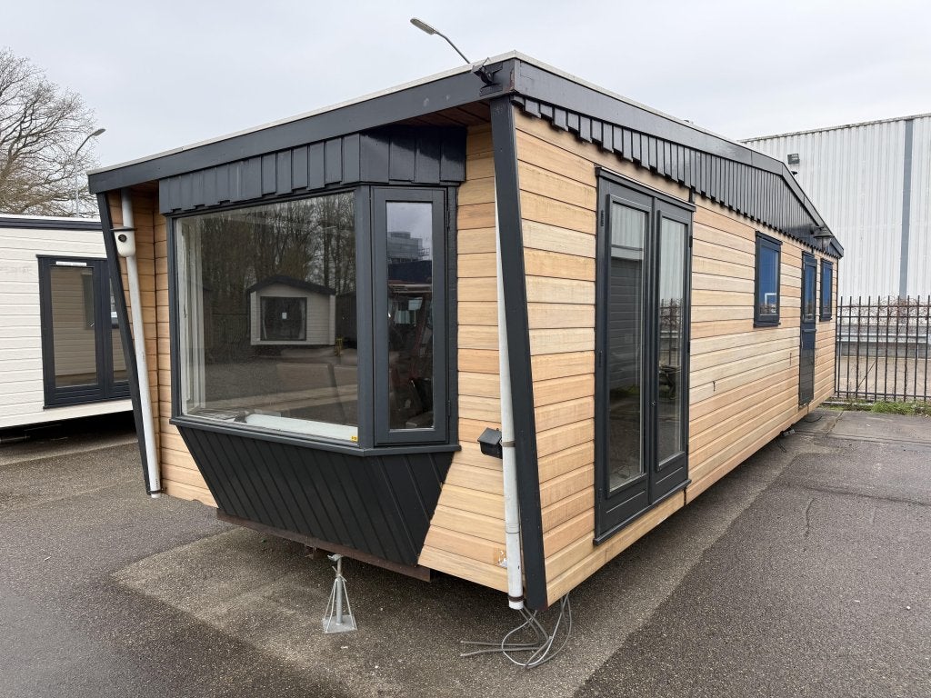 Kunststof Chalet 10.30 x 3.60 m 2 slp Winterhard, Niet ingevuld, Niet ingevuld, Niet ingevuld