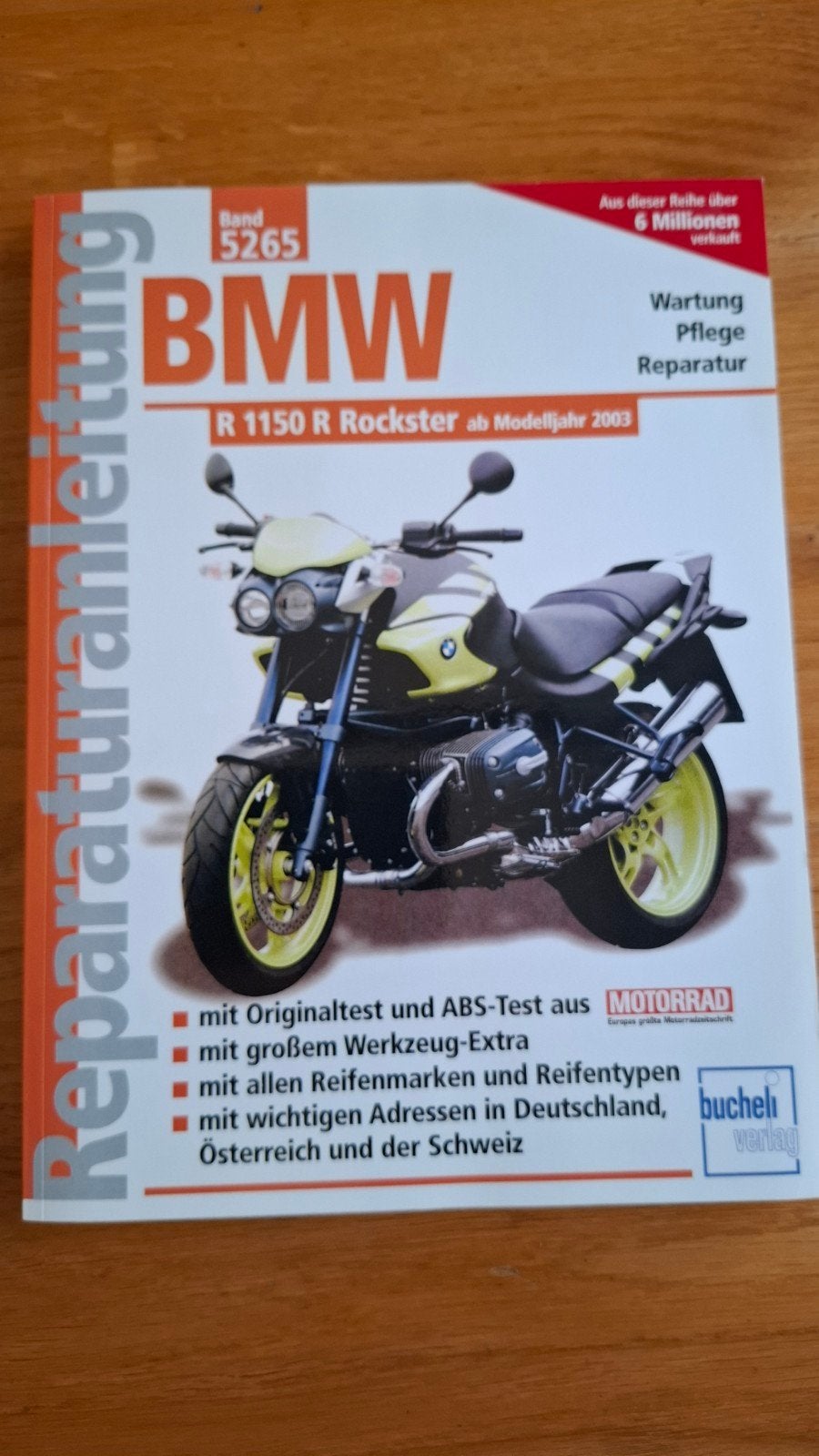 Werkplaatshandboek BMW R1150 Rockster (vanaf 2003) Duits, Boeken, Ophalen of Verzenden, Zo goed als nieuw, BMW