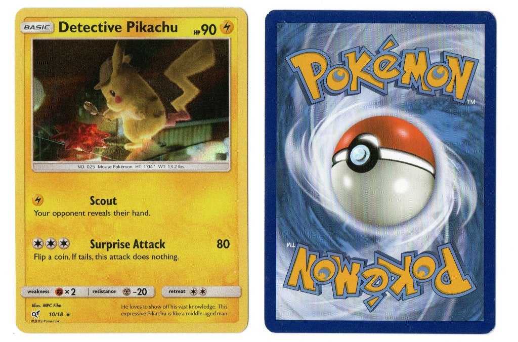 Detective Pikachu (DET 10) Good, Ophalen of Verzenden, Gebruikt, Losse kaart