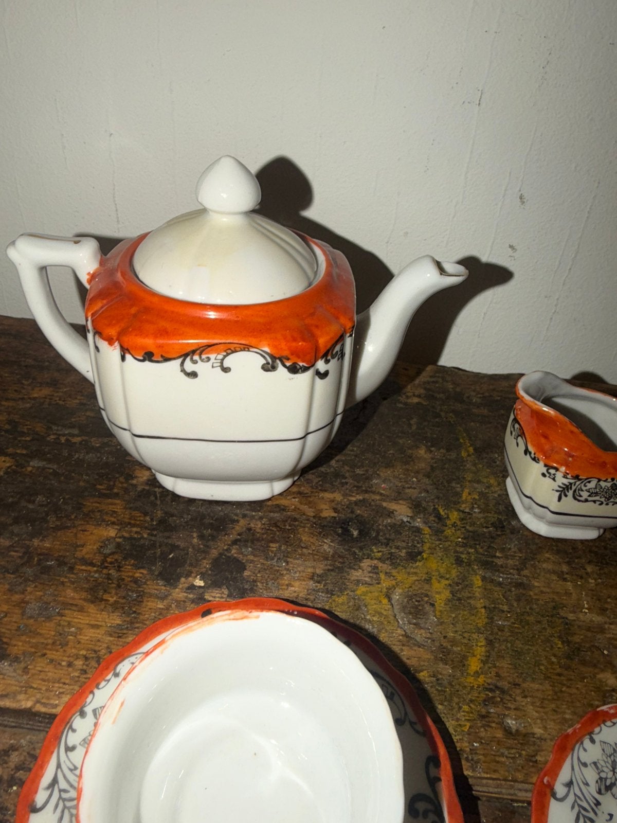Foto 3 van Compleet art deco kinderen theeservies